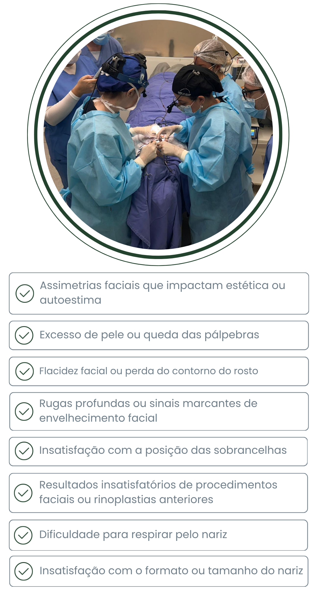 Principais queixas e indicações de avaliação em mobile