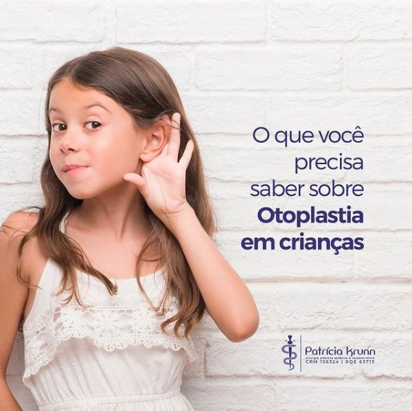 Otoplastia em crianças, o que você precisa saber